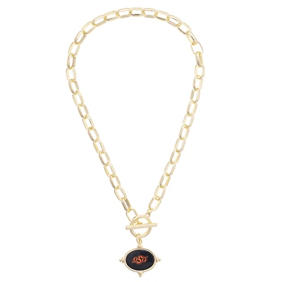 Women's CANVAS Style Wisconsin Badgers Intaglio Necklace