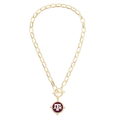 Women's CANVAS Style Texas A&M Aggies Intaglio Necklace