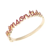 CANVAS Style Alabama Crimson Tide Cursive Hinge Bangle