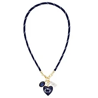 Women's CANVAS Style Penn State Nittany Lions Heart Paracord Necklace