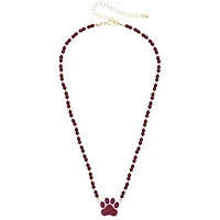 Women's CANVAS Style Mississippi State Bulldogs Beaded Spirit Necklace