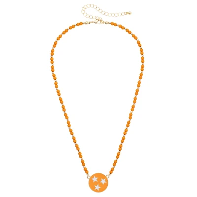 Women's CANVAS Style Tennessee Volunteers Beaded Spirit Necklace