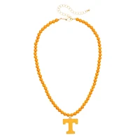 Women's CANVAS Style Tennessee Volunteers Beaded Logo Necklace