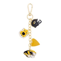 CANVAS Style Missouri Tigers Heart Cluster Bag Charm