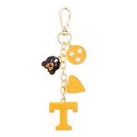 CANVAS Style Tennessee Volunteers Heart Cluster Bag Charm