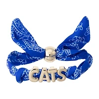 Women's CANVAS Style Kentucky Wildcats Bandana Slider Bracelet