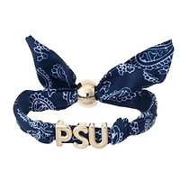 Women's CANVAS Style Penn State Nittany Lions Bandana Slider Bracelet