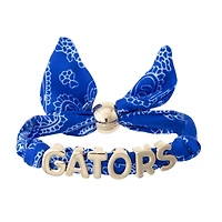 Women's CANVAS Style Florida Gators Bandana Slider Bracelet