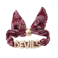 Women's CANVAS Style Arizona State Sun Devils Bandana Slider Bracelet