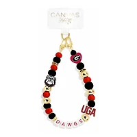 CANVAS Style Georgia Bulldogs Beaded Wrislet