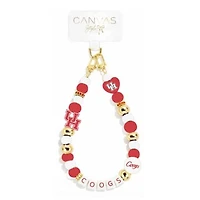 CANVAS Style Houston Cougars Beaded Wrislet