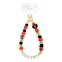 CANVAS Style Texas Tech Red Raiders Beaded Wrislet