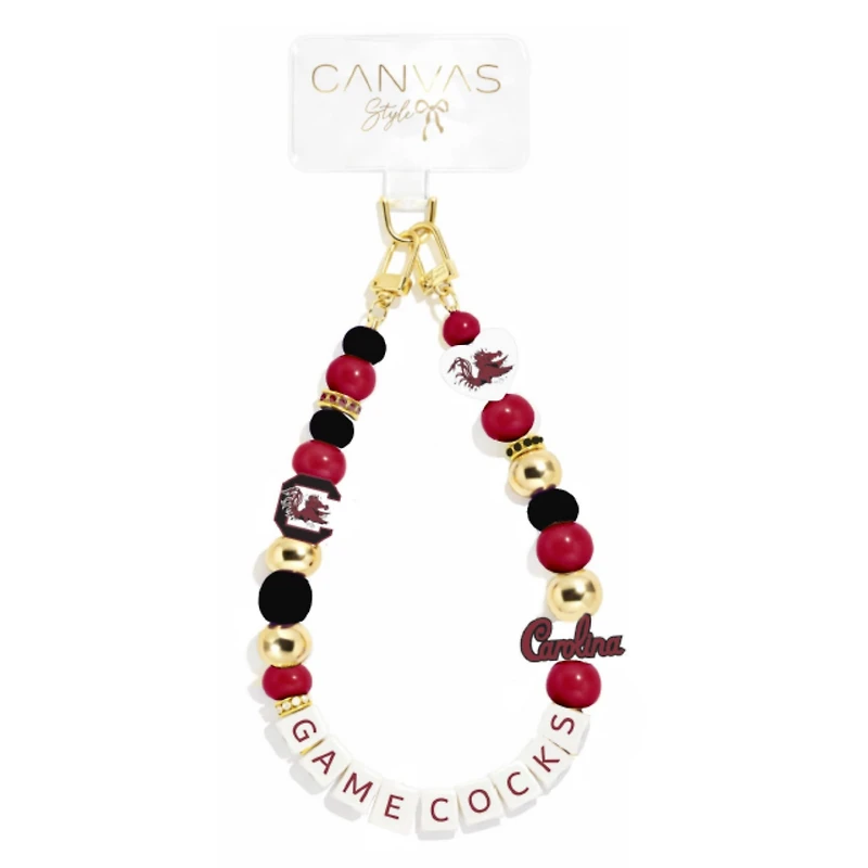 CANVAS Style South Carolina Gamecocks Beaded Wrislet