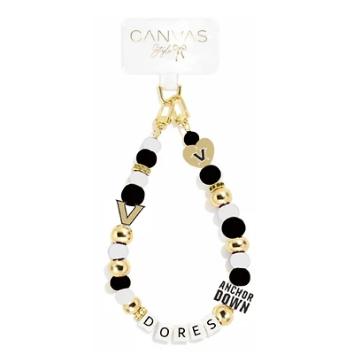 CANVAS Style Vanderbilt Commodores Beaded Wrislet