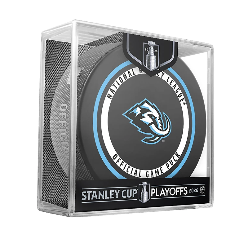 Utah Mammoth Inglasco 2026 Stanley Cup Playoffs Official Game Puck