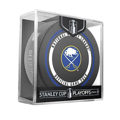 Buffalo Sabres Inglasco 2026 Stanley Cup Playoffs Official Game Puck