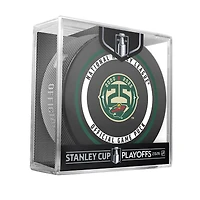 Minnesota Wild Inglasco 2026 Stanley Cup Playoffs Official Game Puck