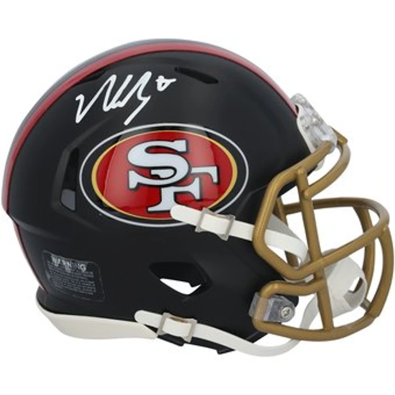 Nick Bosa San Francisco 49ers Autographed Riddell Rivalry Speed Mini Helmet