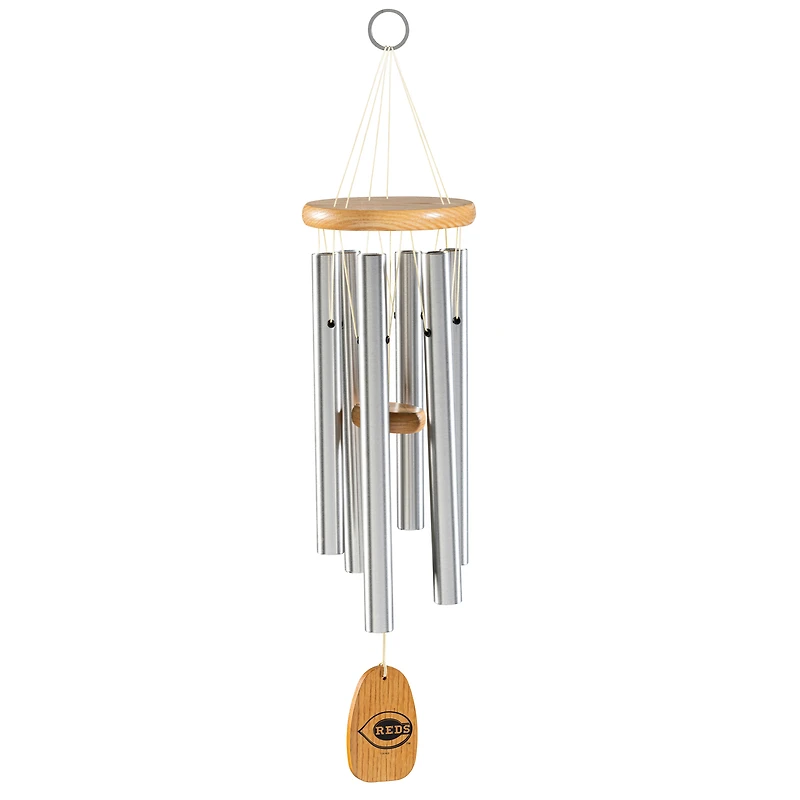 Cincinnati Reds 27" Hand-Tuned Metal Windchime Inspired by "Take Me Out to the Ballgame"