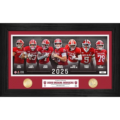 Highland Mint Indiana Hoosiers 2025 Season to Remember Limited Edition Bronze Panoramic Coin Photo Mint