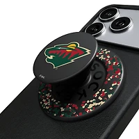 Keyscaper Minnesota Wild  Confetti Magnetic Phone Grip & Stand