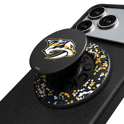 Keyscaper Nashville Predators Confetti Magnetic Phone Grip & Stand