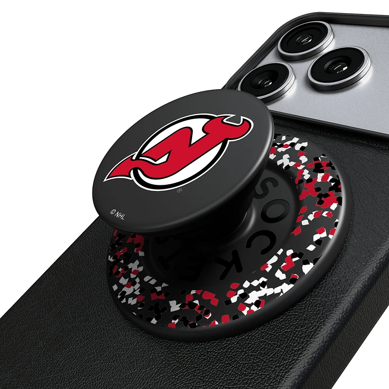 Keyscaper New Jersey Devils Confetti Magnetic Phone Grip & Stand