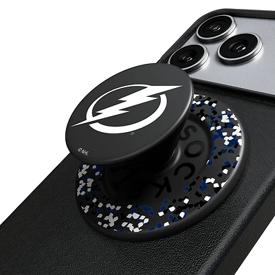 Keyscaper Tampa Bay Lightning  Confetti Magnetic Phone Grip & Stand