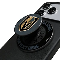 Keyscaper Vegas Golden Knights Personalized Endzone Solid PopSockets Magnetic Phone Grip & Stand