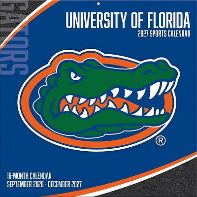 Florida Gators 2027 12” x 12” Team Wall Calendar