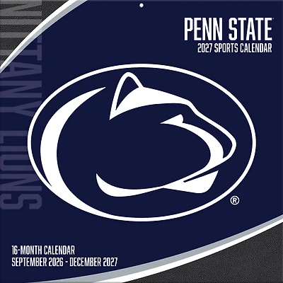 Penn State Nittany Lions 2027 12” x 12” Team Wall Calendar