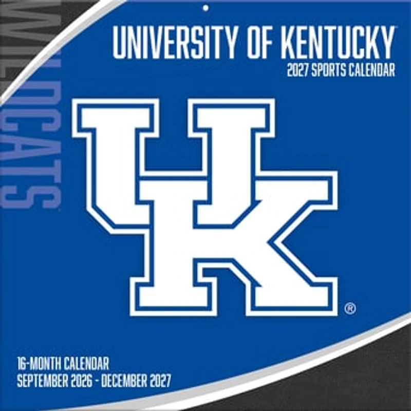 Kentucky Wildcats 2027 12” x 12” Team Wall Calendar