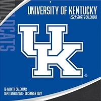 Kentucky Wildcats 2027 12” x 12” Team Wall Calendar