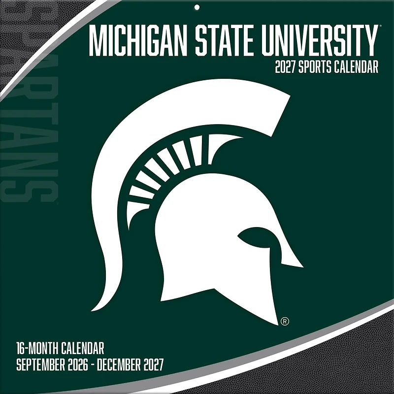 Michigan State Spartans 2027 12” x 12” Team Wall Calendar