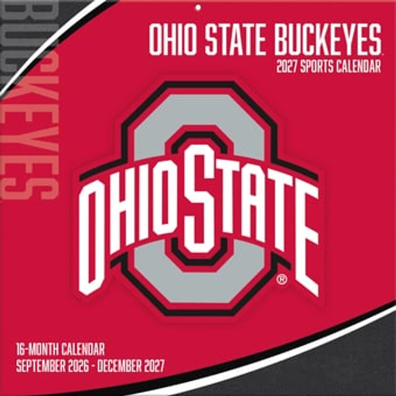 Ohio State Buckeyes 2027 12” x 12” Team Wall Calendar