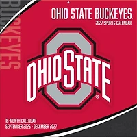 Ohio State Buckeyes 2027 12” x 12” Team Wall Calendar