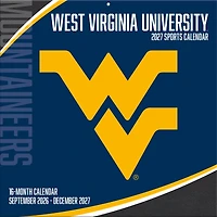 West Virginia Mountaineers 2027 12” x 12” Team Wall Calendar