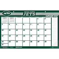 New York Jets 17" x 11" Desk Pad Calendar