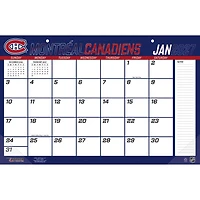 Montreal Canadiens 17" x 11" Desk Pad Calendar