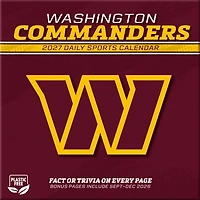 Washington Commanders 2027 Box Calendar