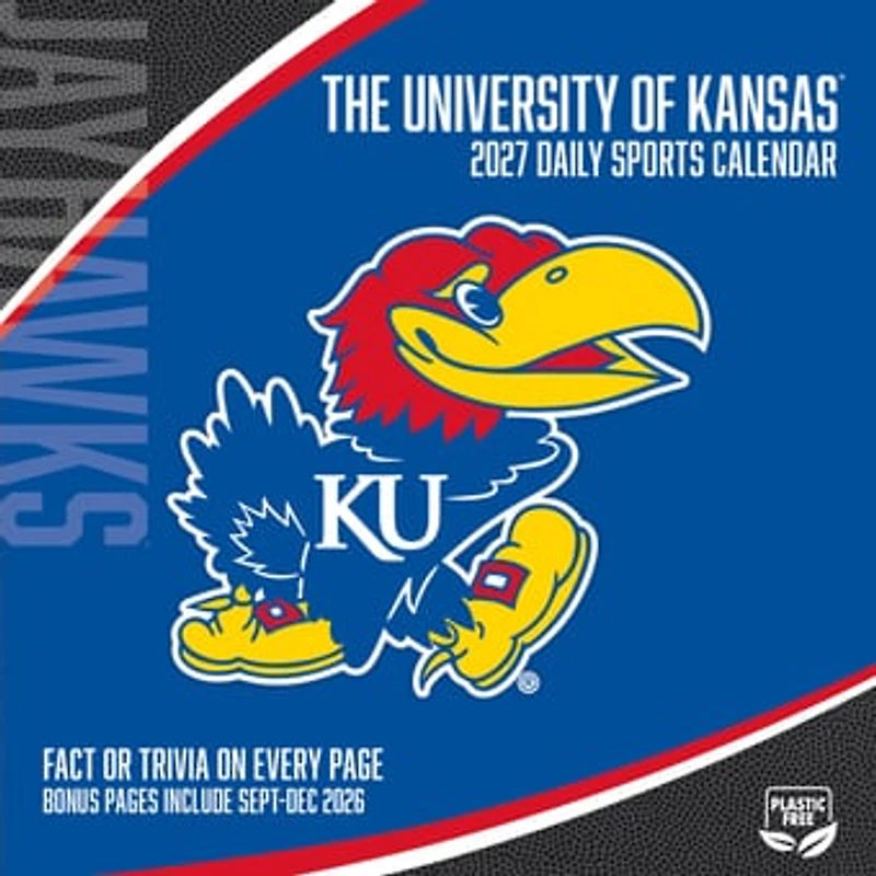 Kansas Jayhawks 2027 Box Calendar