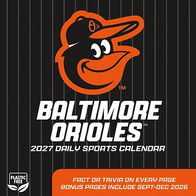 Baltimore Orioles 2027 Box Calendar