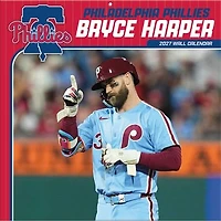 Bryce Harper Philadelphia Phillies 12" x 12" 2027 Player Wall Calendar