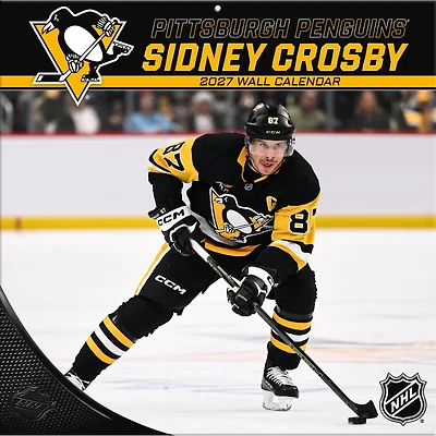 Sidney Crosby Pittsburgh Penguins 12" x 12" 2027 Player Wall Calendar
