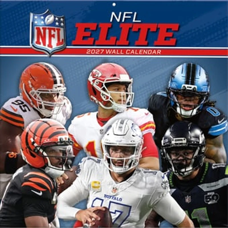 NFL 12" x 12" 2027 Wall Calendar