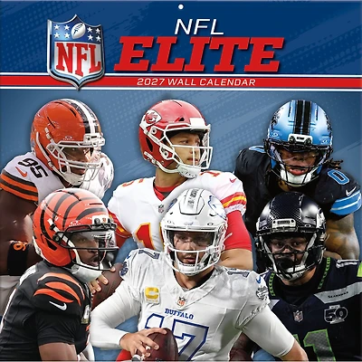 NFL 12" x 12" 2027 Wall Calendar