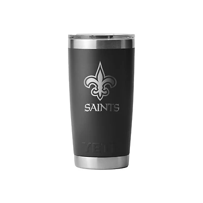 YETI New Orleans Saints 20oz. Rambler Tumbler