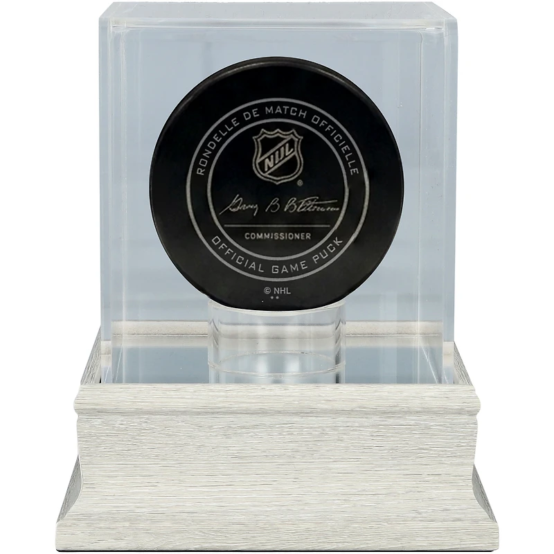 NHL Slate Gray Hockey Puck Display Case - UV Protected