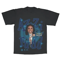 Unisex Playa Society Azzi Fudd Black Dallas Wings Player T-Shirt