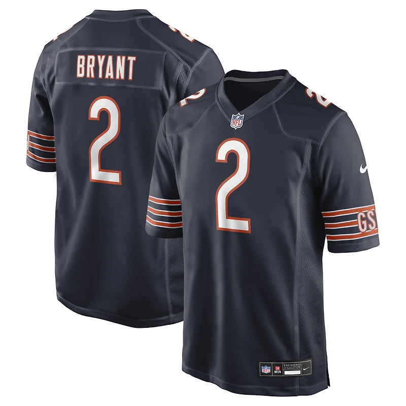 Men's Nike Coby Bryant Navy Chicago Bears Team Game Jersey